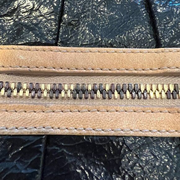 See by Chloe Black and Tan Leather Wristlet - Picture 5 of 13